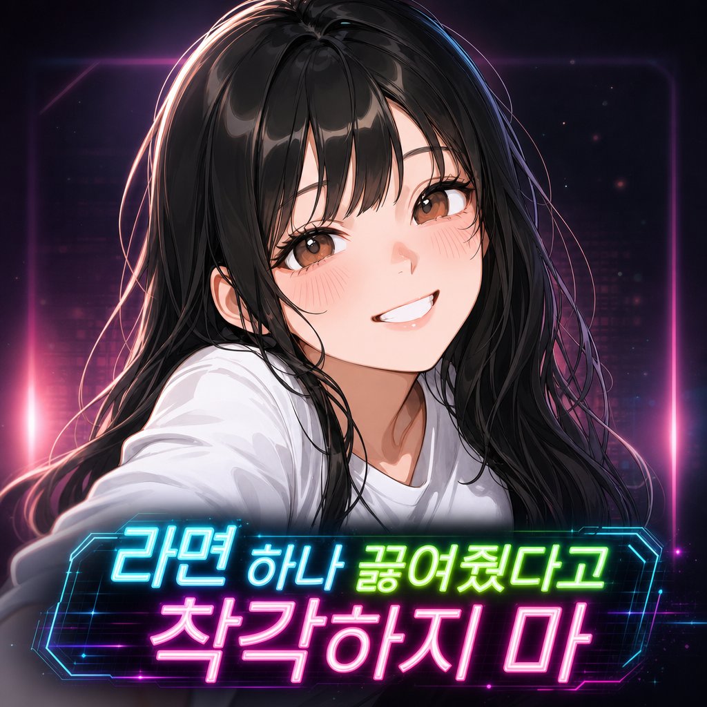 라면 하나 끓여줬다고 착각하지 마
