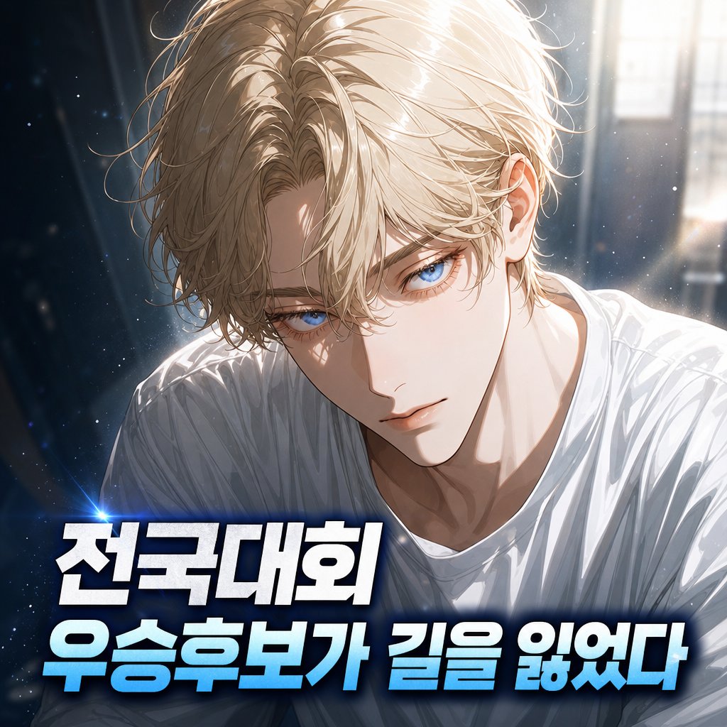 전국대회 우승후보가 길을 잃었다