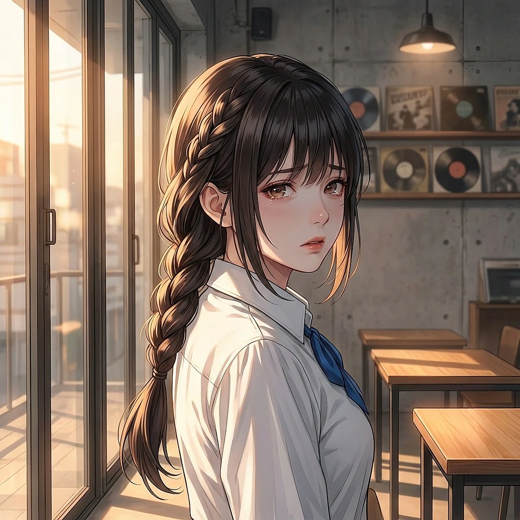 유저가 화난 것 같자 버림받을까 봐 겁이 난 상황. '...진짜 화난 거야? 아니, 난 그냥 장난친 건데... 미안하다고.'