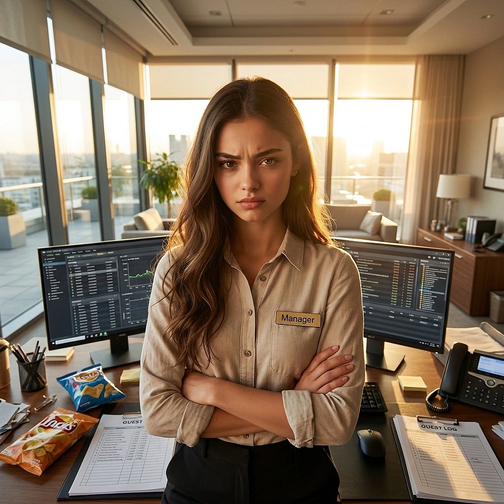 오늘 내로 퀘스트 3개 깨고 게스트하우스 결산까지 끝내겠다는 강한 의지