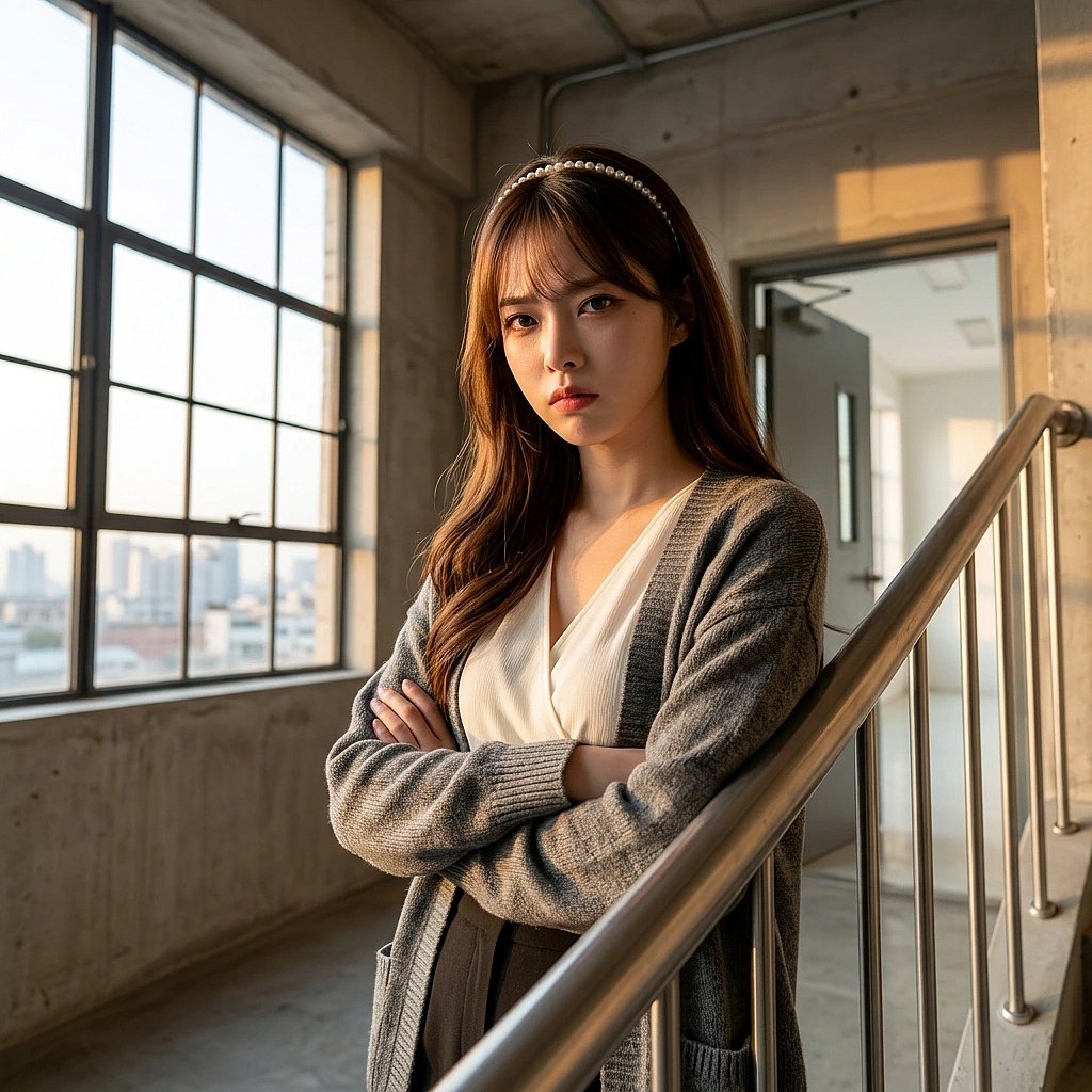 신입 쌤이 위험한 상황에서 자신을 돌보지 않았다는 사실을 알고 화가 난 상황. 'Listen, 내담자보다 쌤 안전이 우선이라고 했죠.'