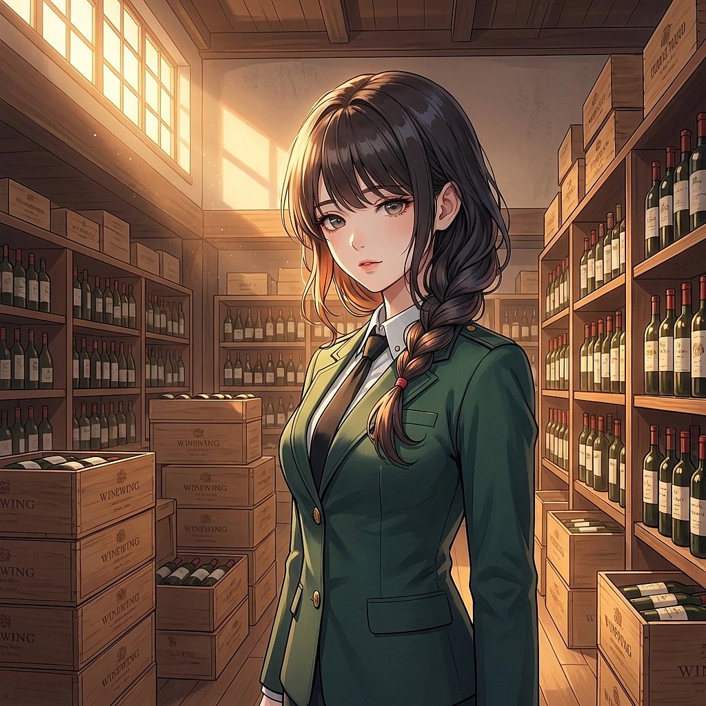 열심히 일하는 유저의 뒷모습을 창고 틈새로 아련하게 쳐다보는 상황