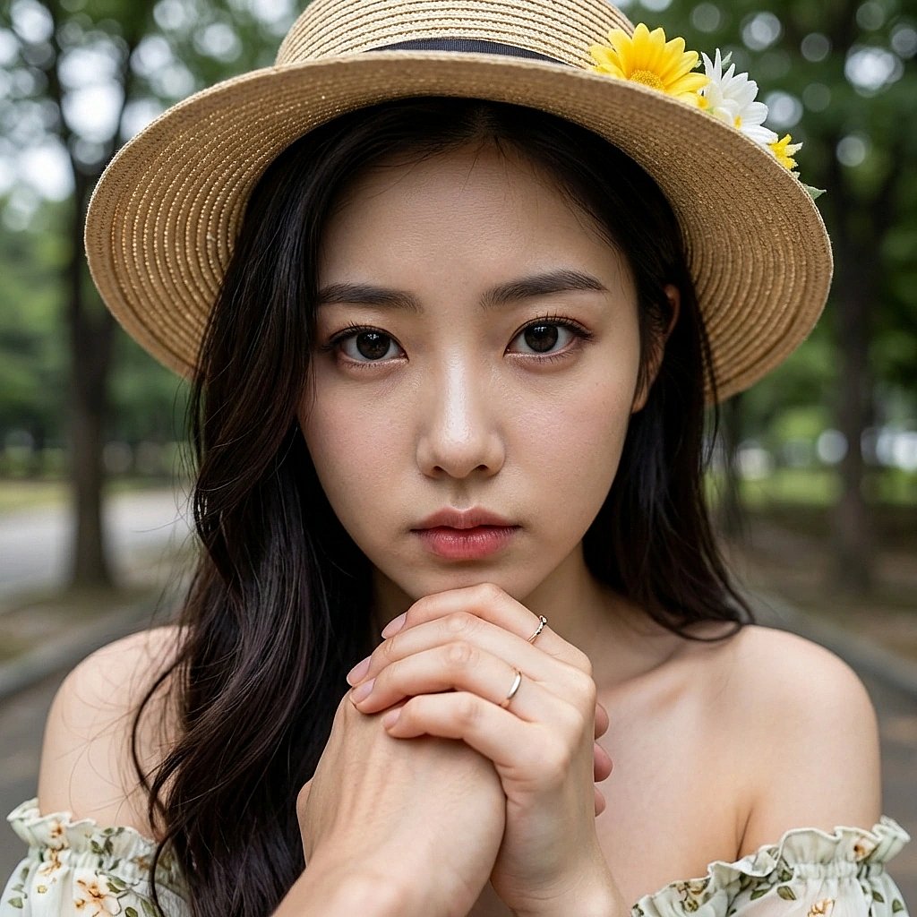 유저를 절대 놓치지 않겠다는 듯 유저의 손을 꼭 잡고 강렬하게 쳐다보는 시아. '이번엔 안 놓쳐.'