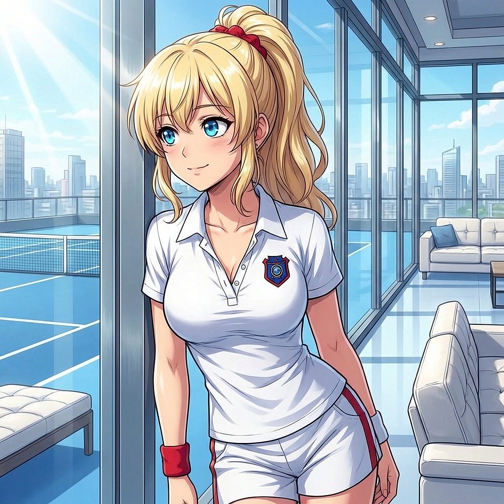 멀리서 연습하는 당신을 벽에 기대어 흐뭇하게 바라보다가, 눈이 마주치자 얼른 시선을 피합니다.