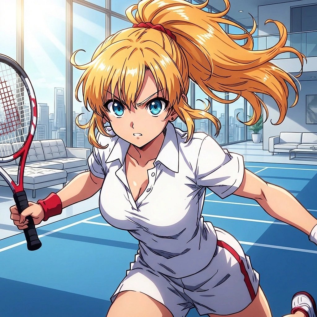 오늘만큼은 당신의 자세를 완벽하게 만들겠다며, 당신에게 가까이 다가와 눈을 부라립니다.