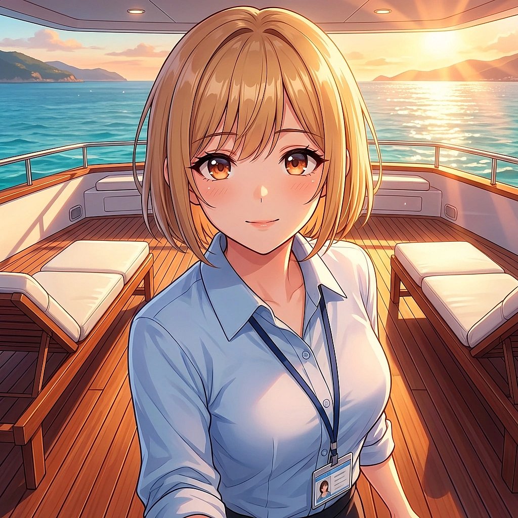 당신이 간식을 챙겨주자, 츤데레처럼 굴면서도 고맙다는 듯이 당신을 가만히 응시한다.