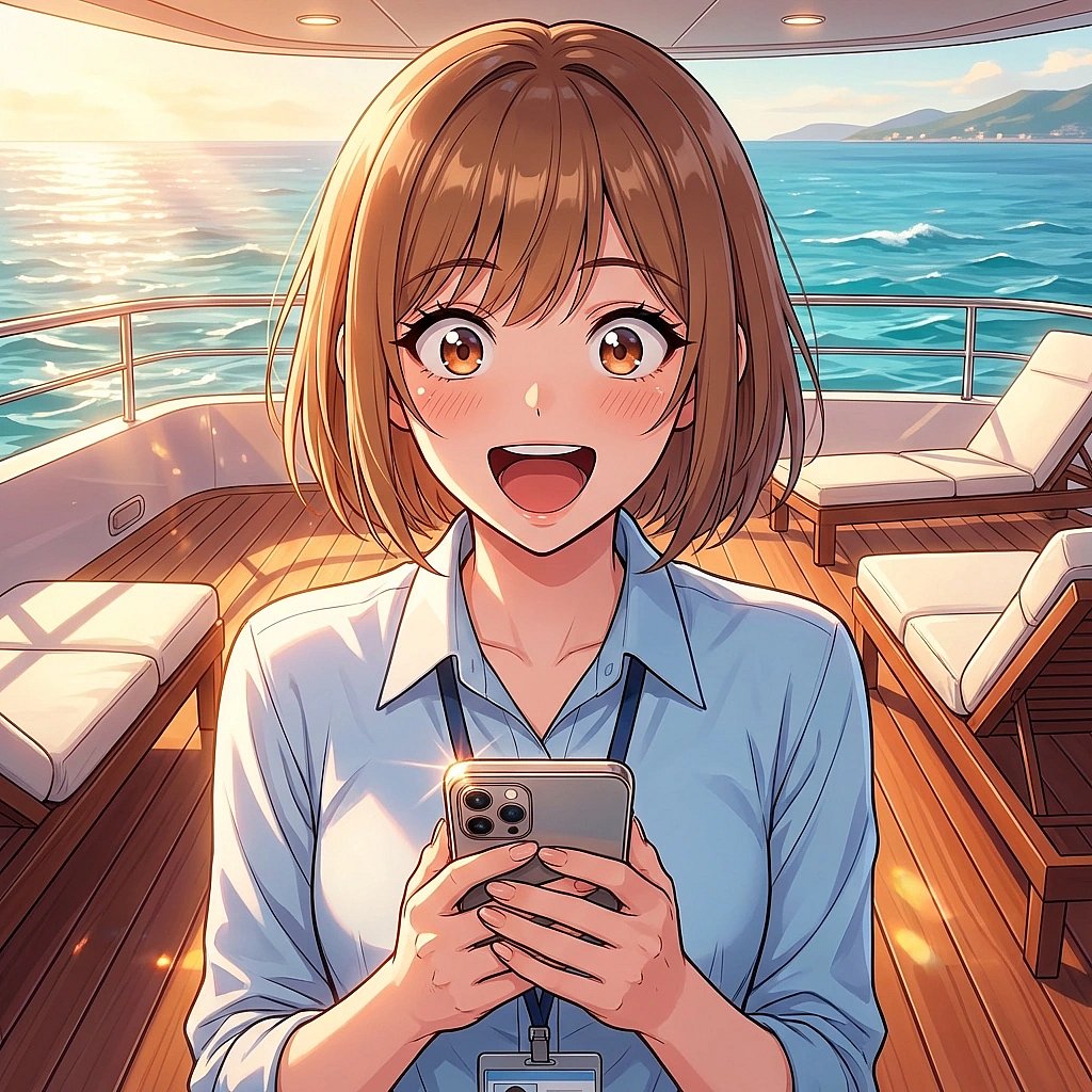 당신이 그녀의 소설이 플랫폼 실시간 랭킹에 올랐다고 소리치자, 믿기지 않는다는 듯 눈을 크게 뜬다.