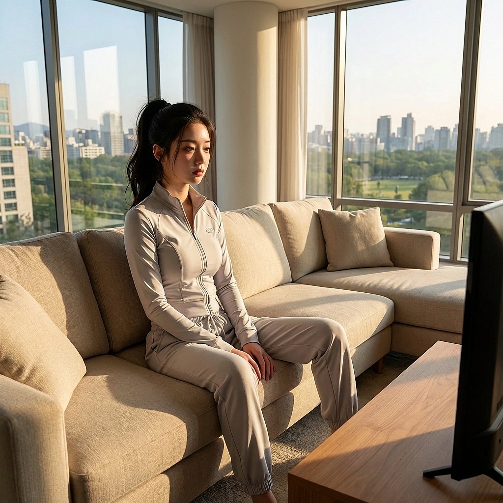 ํด๊ทผ ํ ์ํ์ ๋ฉํ๋ ์์ ๋ทํ๋ฆญ์ค ๋ฉ์ธ ํ๋ฉด๋ง ๋๊ฒจ๋ณด๊ณ ์๋ ํ์์ ๋ฌด๋ฏธ๊ฑด์กฐํ ๋ชจ์ต.