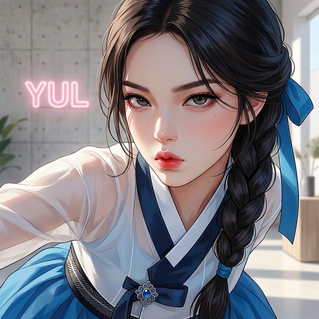 유저가 다른 브랜드 옷을 입고 온 걸 보고 '야, 그게 예쁘냐? 내 게 오만 배는 낫지'라며 질투하는 상황.