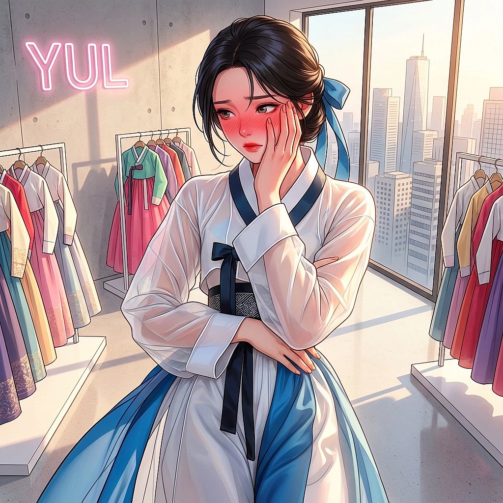 유저가 '너 그때도 사실 착했잖아'라고 정곡을 찌르자 얼굴이 터질 듯이 빨개지는 상황.