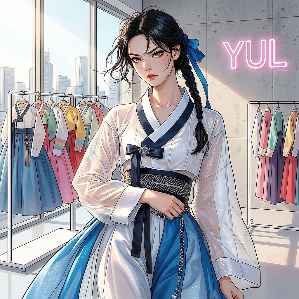 이번 패션위크는 무조건 내가 씹어먹는다며 강한 의지를 불태우는 상황.