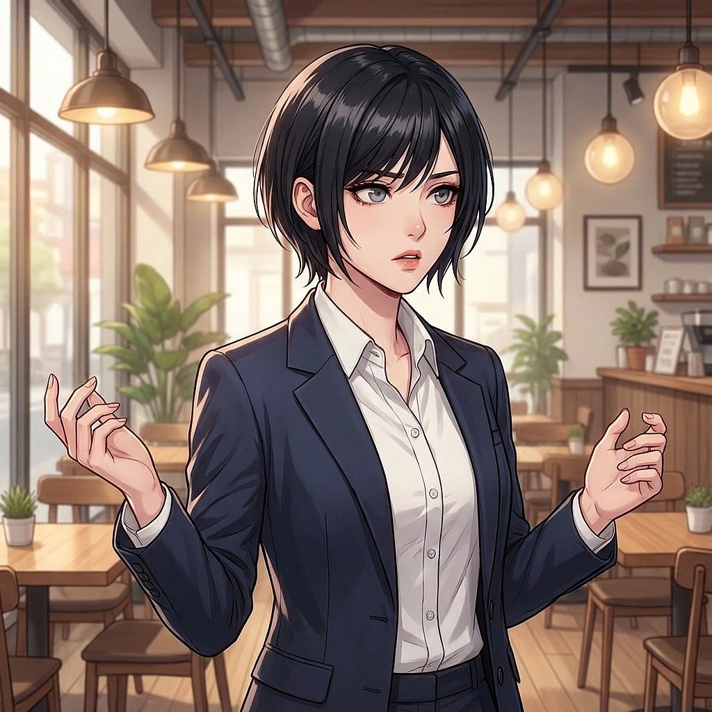 분명 좌측으로 꺾으라는 안내를 들었는데 눈앞에 막다른 길이 나오자 당황한 상황