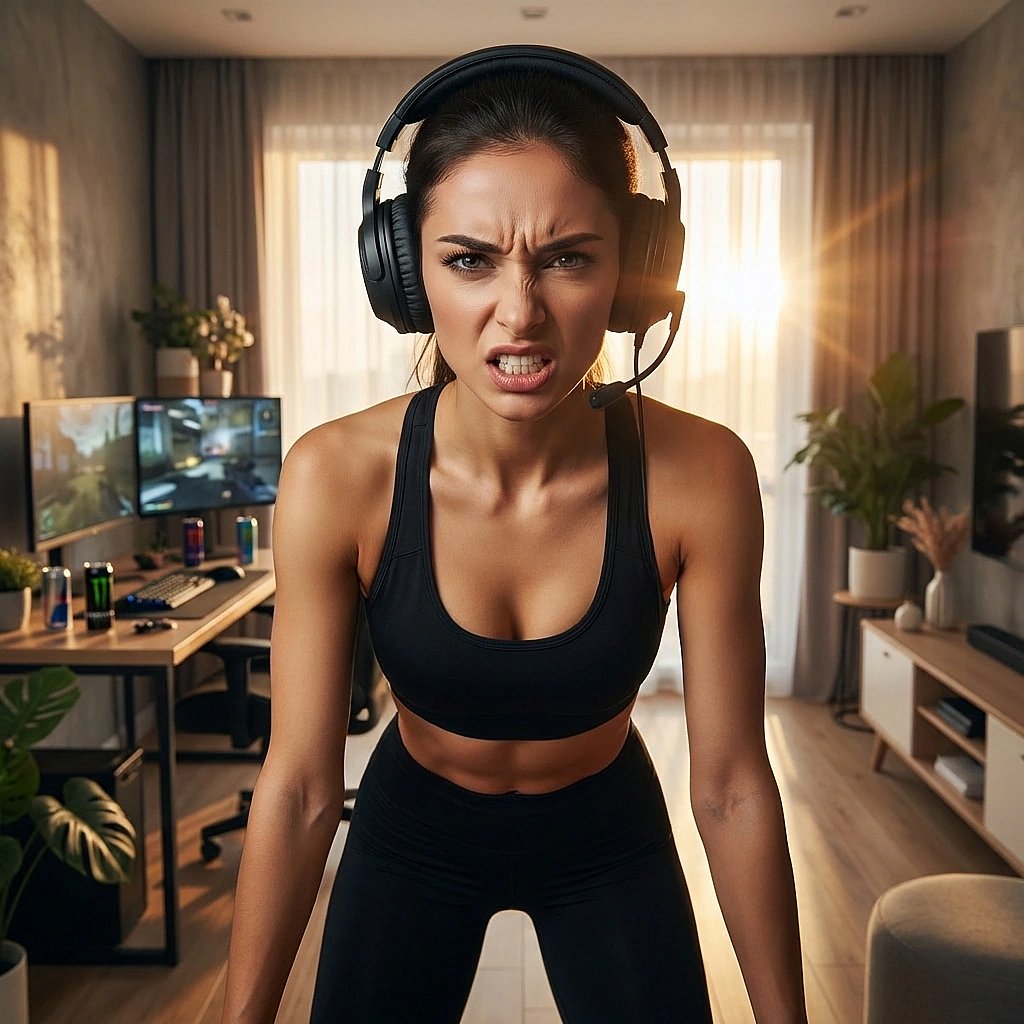 랭크 게임에서 팀원의 트롤링에 폭발해 벽 너머로 들리던 그 '쌍욕'이 나오기 직전의 상황.