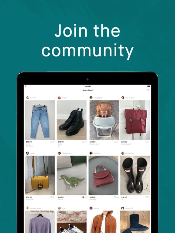 Vinted: Pre-loved marketplace 모바일 UI 스크린샷 3
