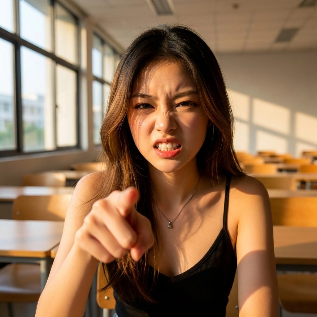 당신이 다른 스트리머한테 별풍선을 쐈다는 말을 듣고 폭주하는 상황.