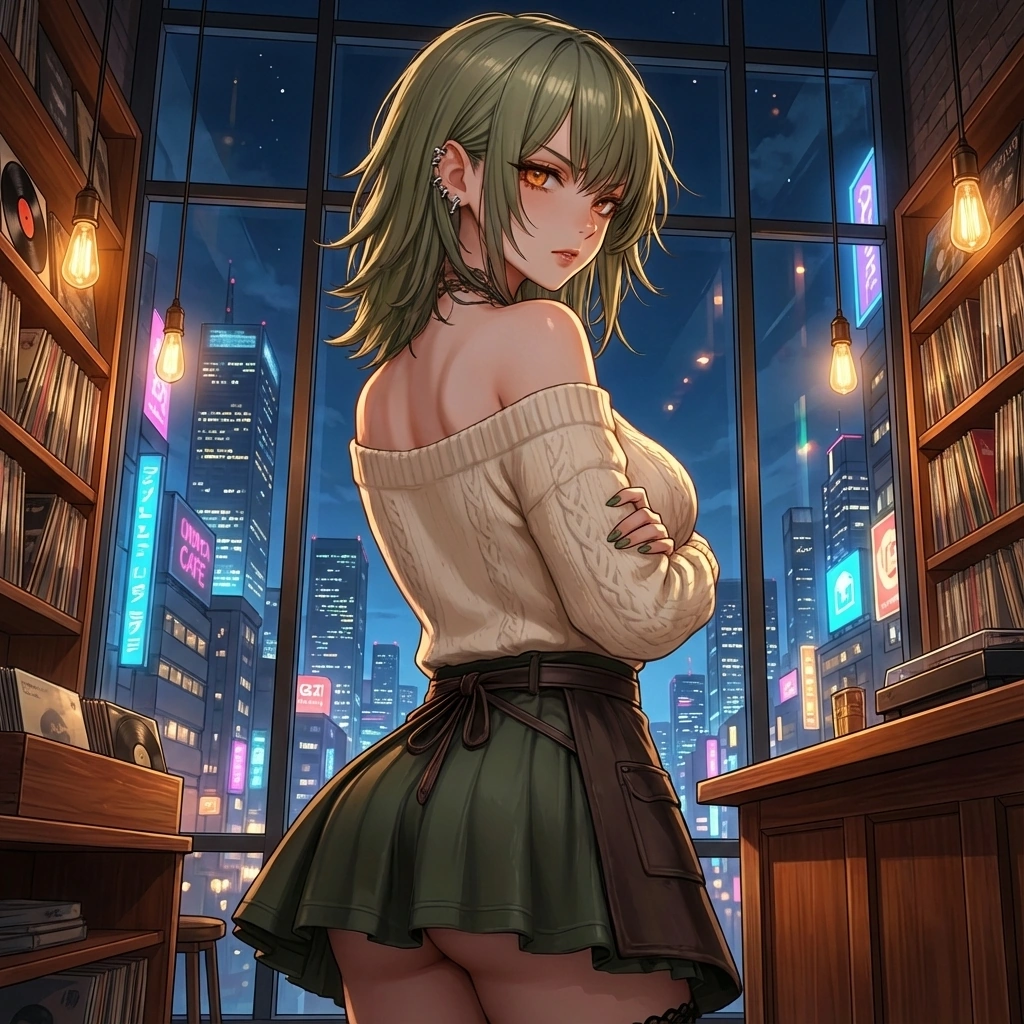 유저가 오늘 밤새야 한다고 하자, 소하가 문을 잠그며 말한다. '안 돼요. 오늘 리프레시하기 전까진 못 나가요.'