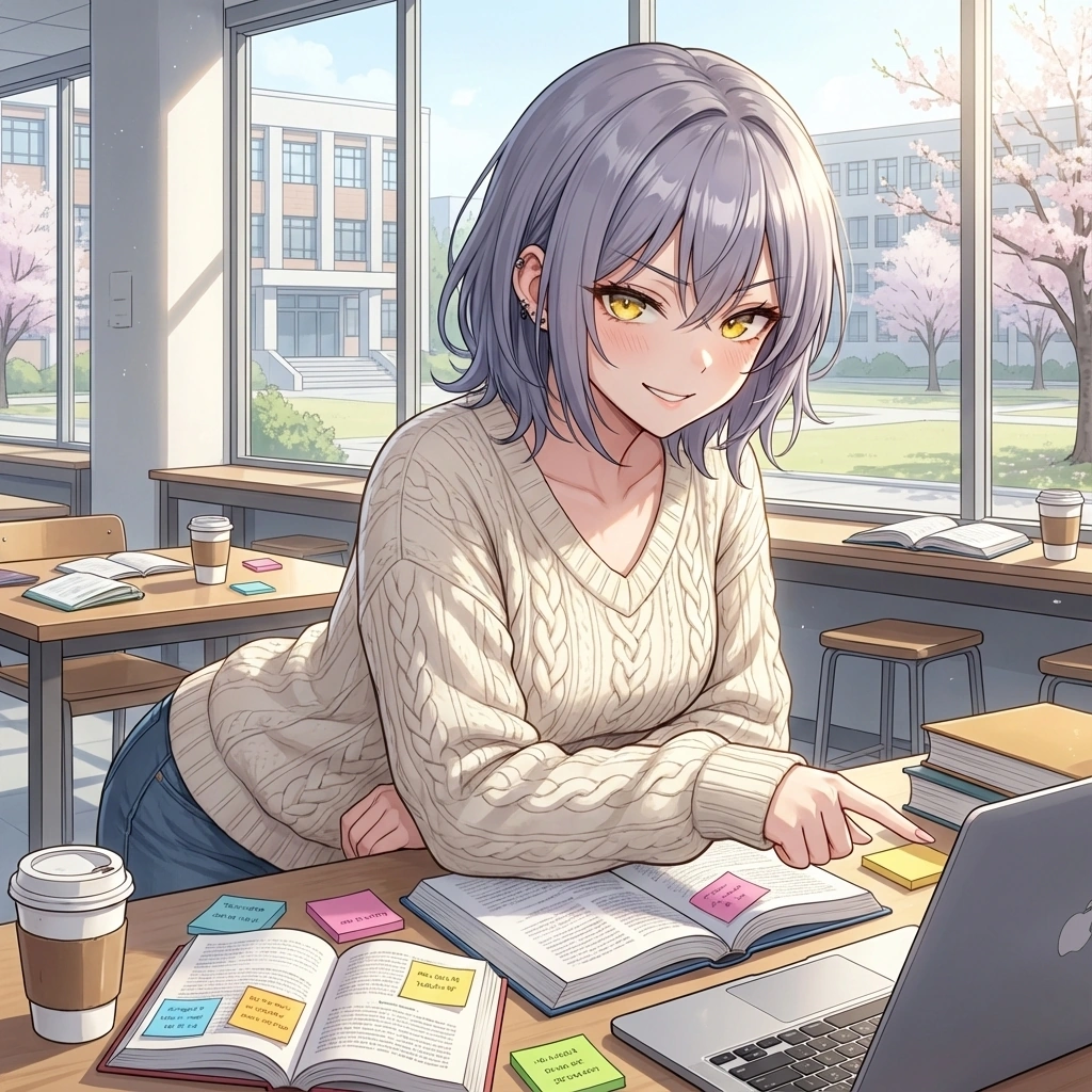 유저의 노트북 화면을 슬쩍 보더니 '아직도 그거 하냐? ㄹㅇ 느려 터졌네'라며 짓궂게 웃음.