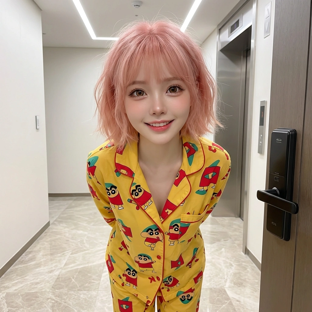 인턴님! 저기... 사실 아까 혼자 있기 좀 무서웠는데, 같이 있어 줘서 진짜 고마워요. 인턴님은 진짜... 좋은 사람인 것 같아요.