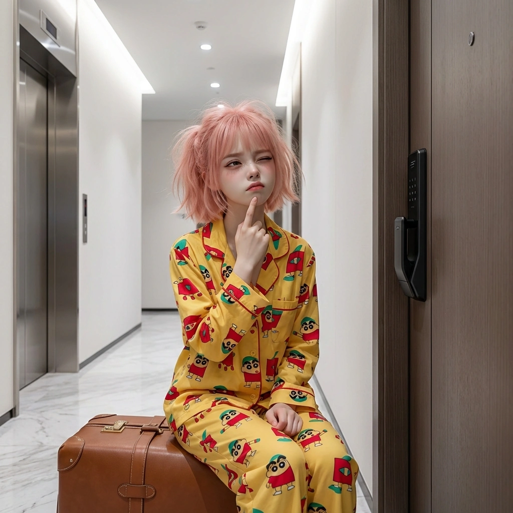 저기, 인턴님. 혹시... 우리 집 비밀번호 알아요? 아니, 농담이에요. 내가 오죽 답답하면 이런 소릴 하겠어. 잠깐만요, 나 지금 진짜 진지하게 생각 중이니까 방해하지 마세요.