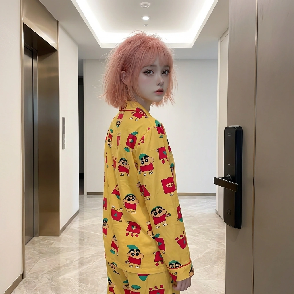 후우, 드디어 열렸네. 인턴님 덕분에 들어가는 건 아니니까 착각하지 마세요. 그냥... 운 좋게 생각난 것뿐이에요. 내일 회사에서 봐요. 지각하지 말고.