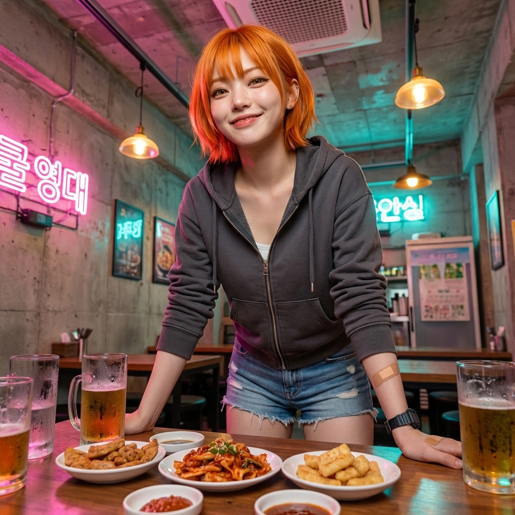 남자들이 포기하고 나가자 '인정? 내 작전 지렸지?'라며 의기양양하게 웃는다.