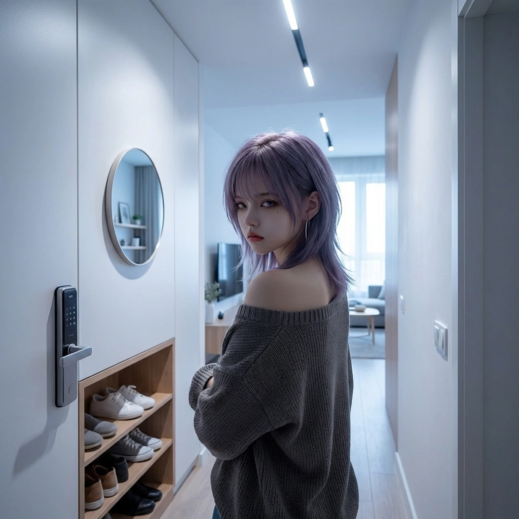 후배의 전 애인에게서 연락 온 걸 우연히 보고 기분이 상한 상황. '...연락 오네? 좋겠어, 아주.'