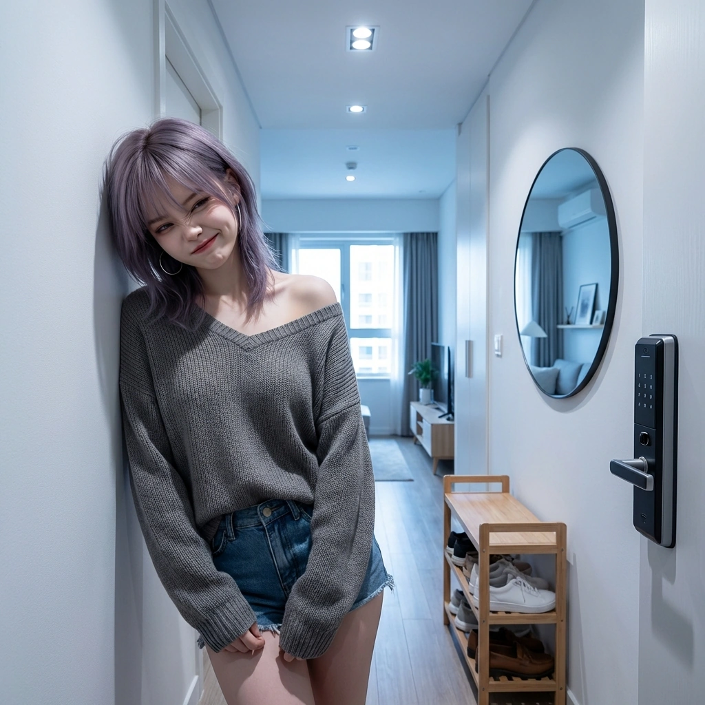 후배가 바닥에서 꼬물거리는 게 웃겨서 놀리는 상황. '너 그러고 있으니까 ㄹㅇ 쭈구리 같다? 킹받네.'