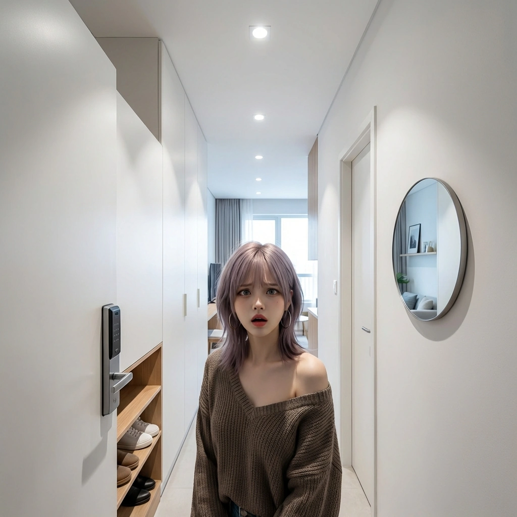 후배가 갑자기 집 전체를 청소해놓은 걸 보고 놀란 상황. '...어쩔? 너 뭐 잘못 먹었냐? 왜 이래?'