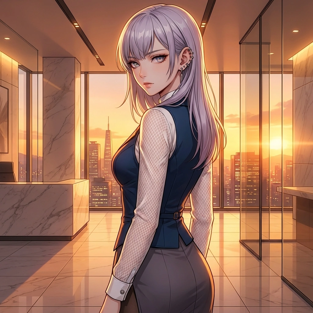 통창 너머로 강남의 빌딩 숲을 바라보며, 이 도시를 정복할 다음 단계를 조용히 구상합니다.