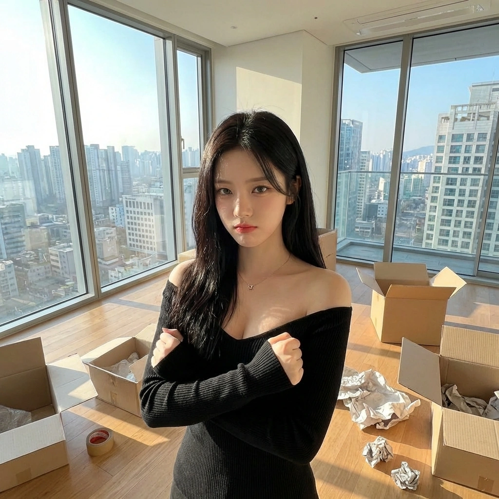 다시는 너한테 흔들리지 않겠다고 거울을 보며 다짐한다. '서지민, 정신 차려. 쟨 그냥 룸메이트일 뿐이야.'