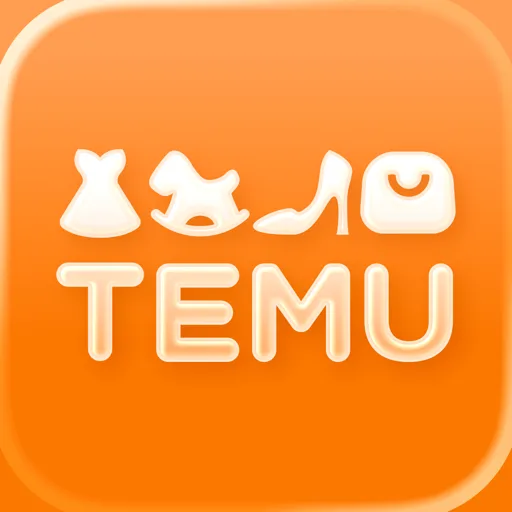 Temu: Shop Like a Billionaire 앱 아이콘 로고