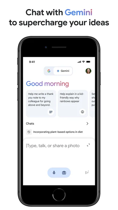 Google 모바일 UI 스크린샷 3