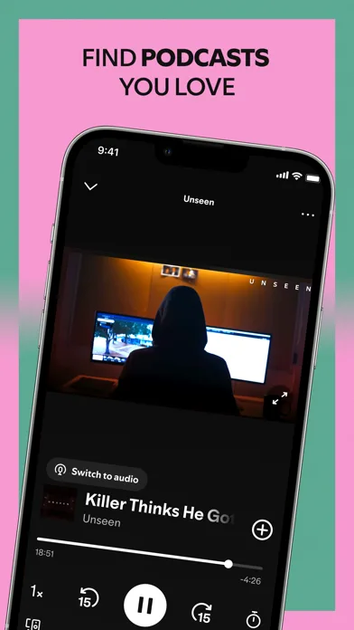Spotify: Music and Podcasts 모바일 UI 스크린샷 2