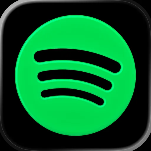 Spotify: Music and Podcasts 앱 아이콘 로고
