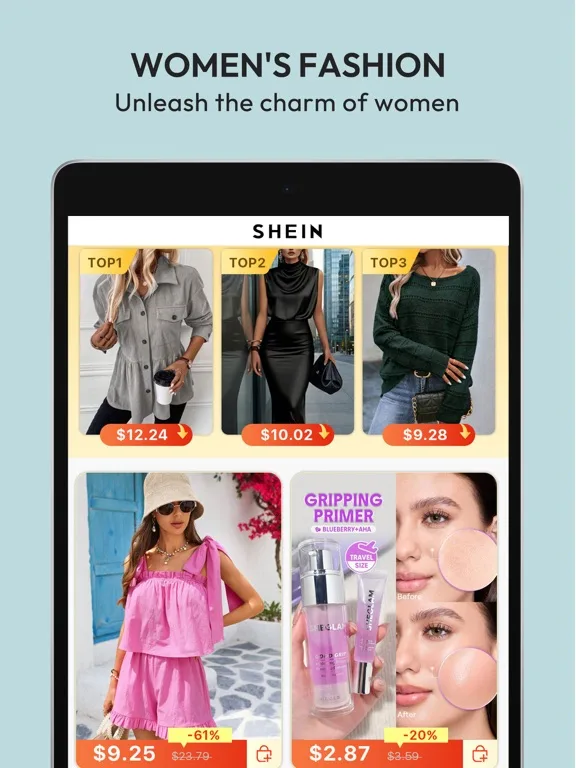 SHEIN - Shopping Online 모바일 UI 스크린샷 3